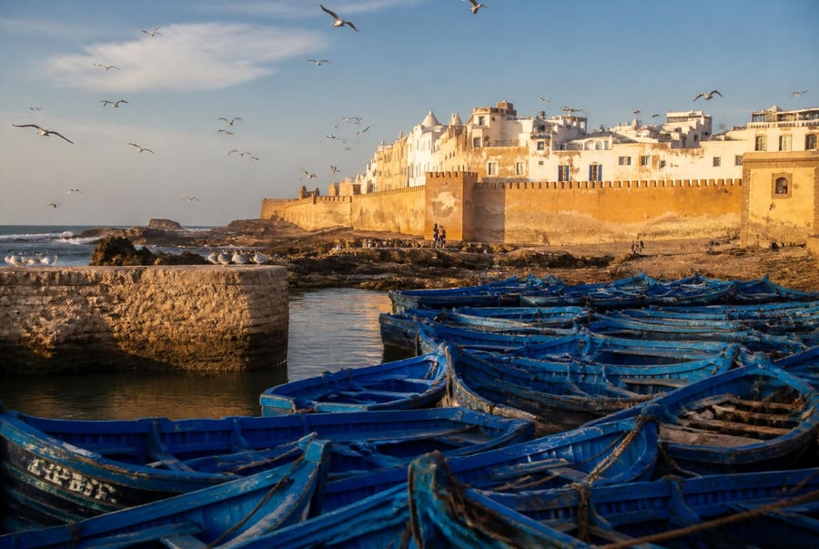 Riads in Essaouira,