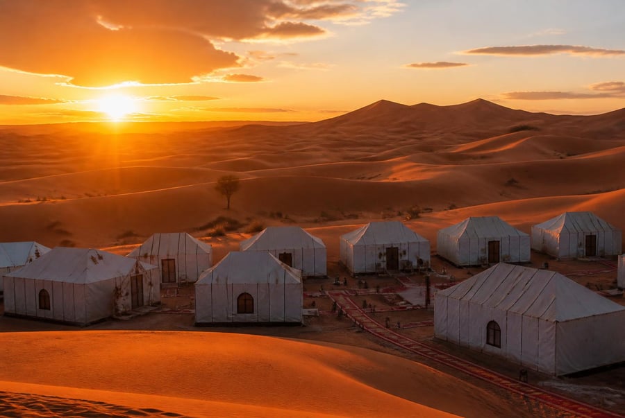 Camel Rides in Merzouga,