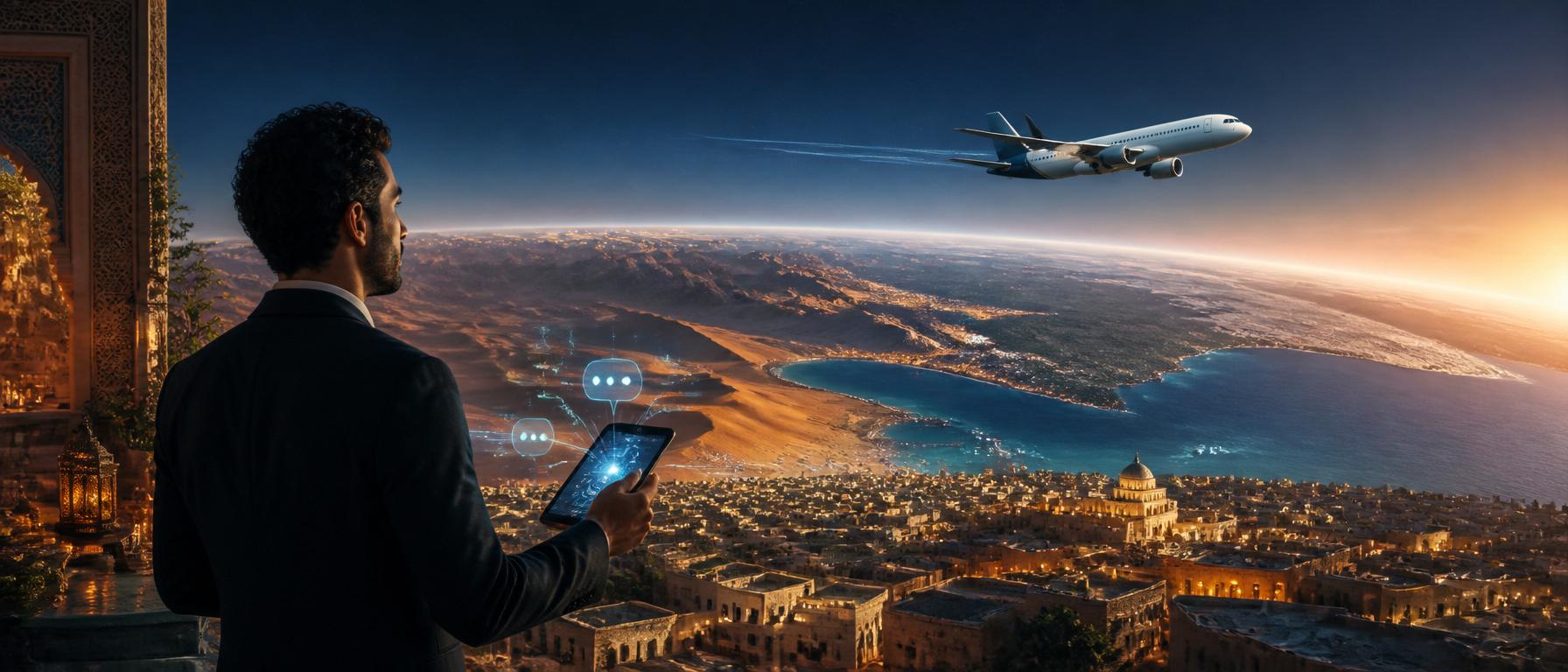 Marhaba AI travel concierge helping travelers discover and book journeys worldwide