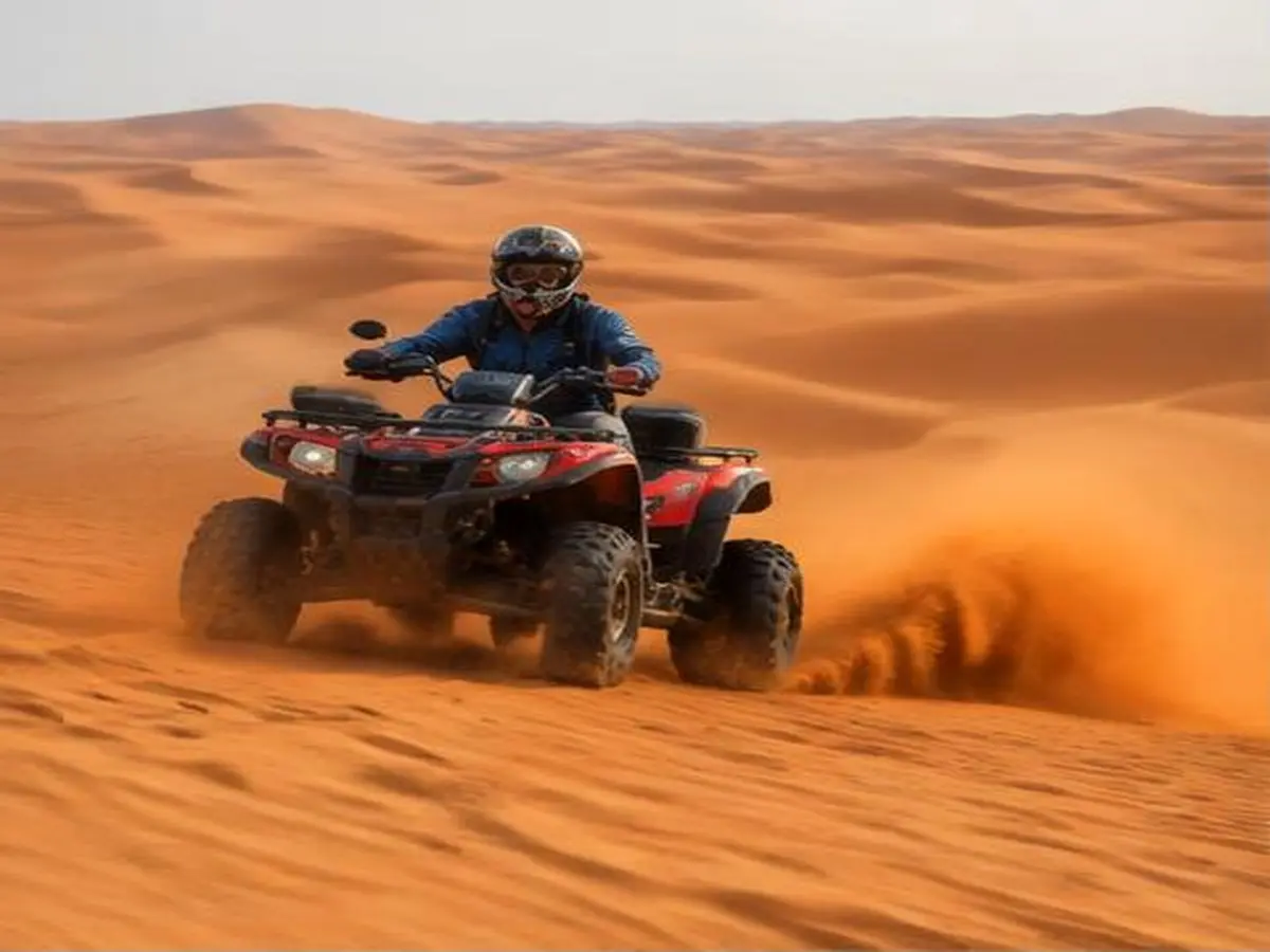 Quad and ATV travel in Dubai, UAE