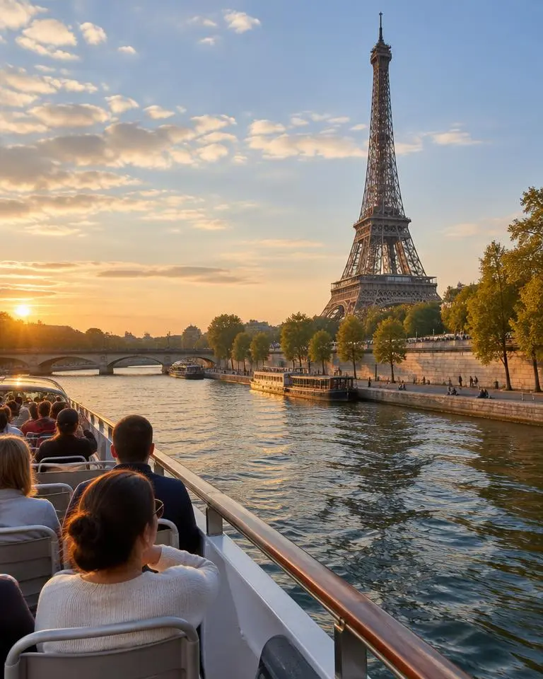 Boat and sailing travel in Paris, France