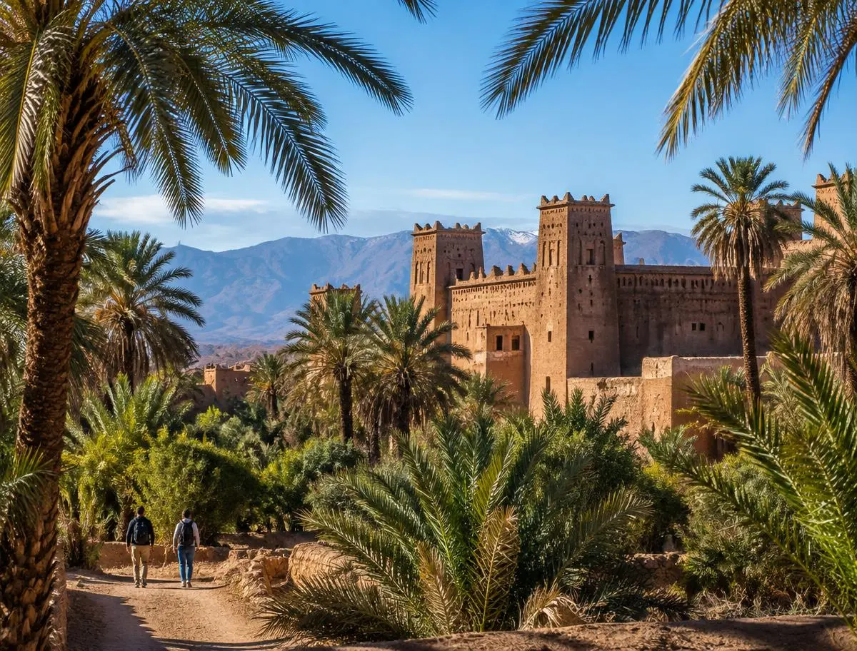 Skoura oasis and Amridil