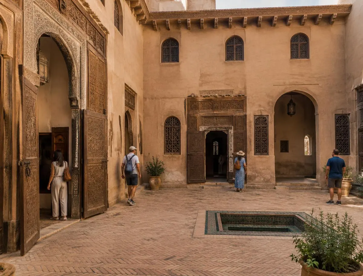 Palaces and decorated interiors