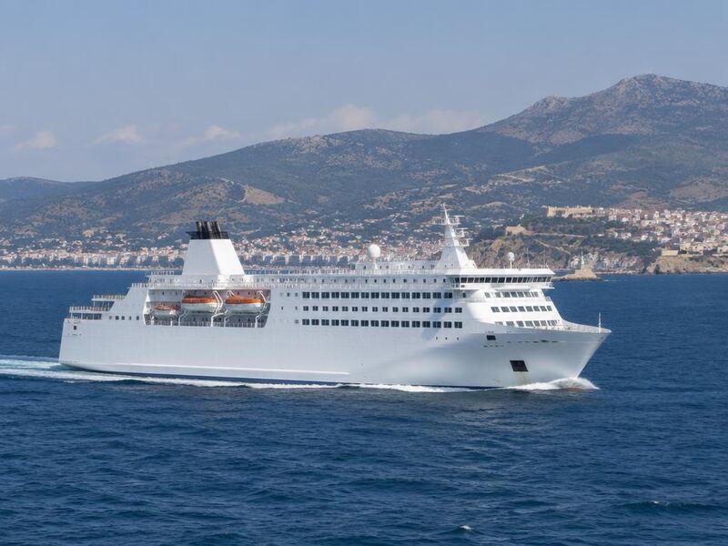 Ferry travelling from Tarifa to Tangier