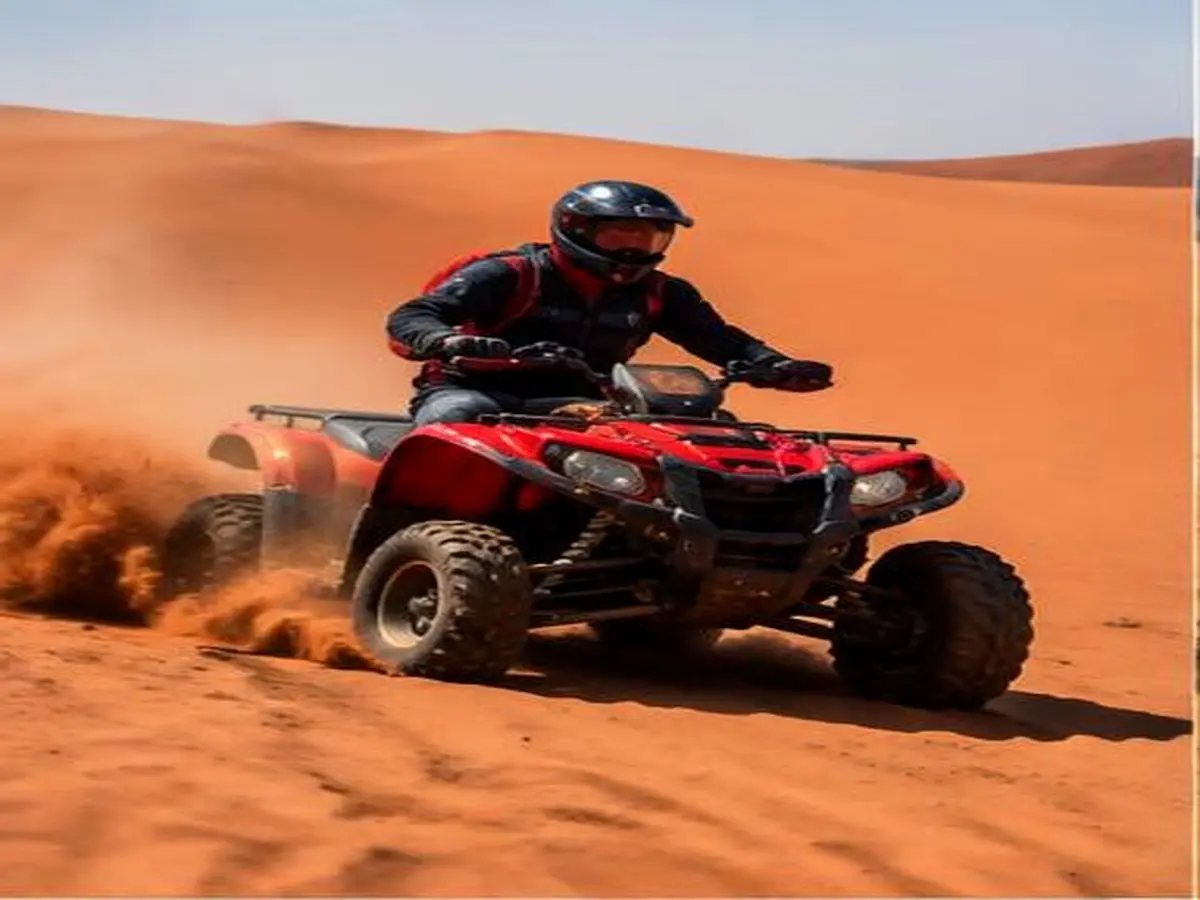 Red-dune ATV