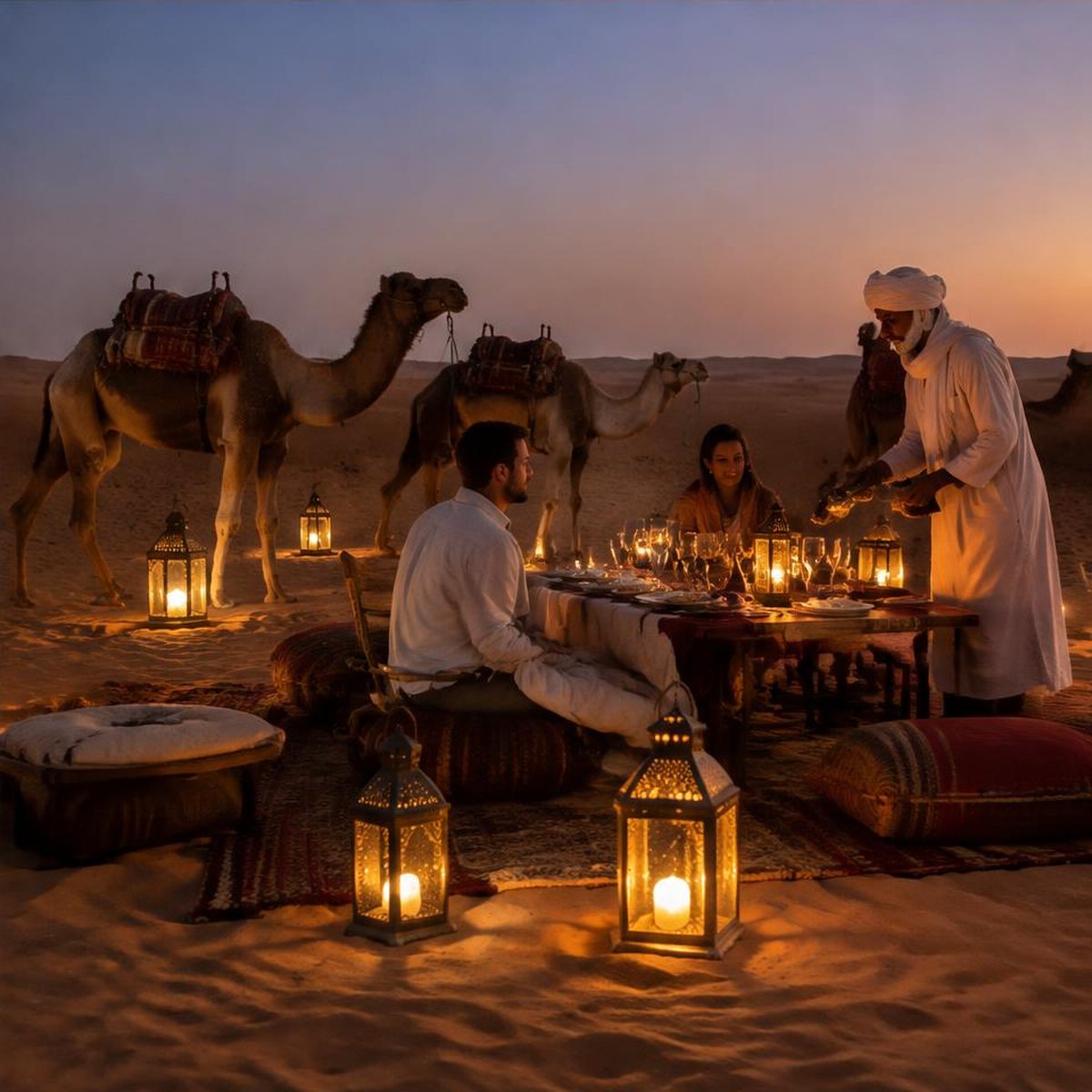 Camel ride & dinner
