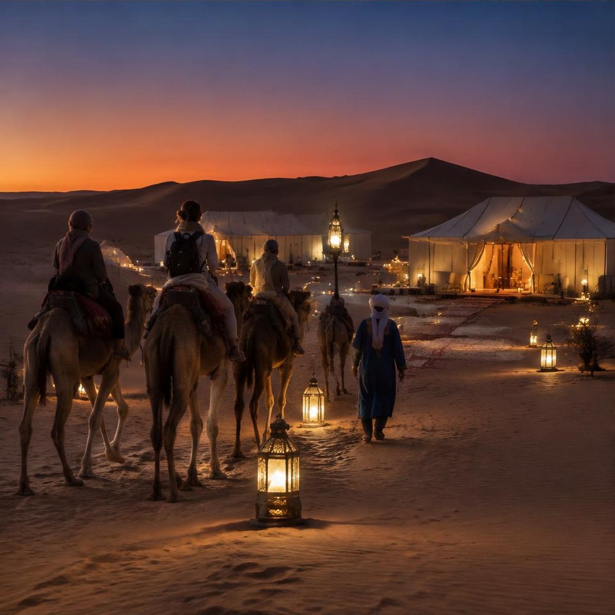 Camel & desert camp