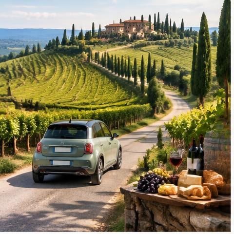 Tuscan food & wine roads