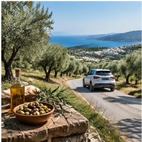 Greek olive country