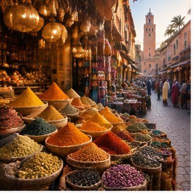 Culinary travel in Marrakech, Morocco
