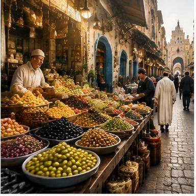 Culinary travel in Fes, Morocco