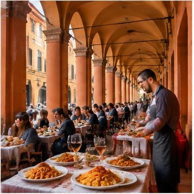 Culinary travel in Bologna, Italy