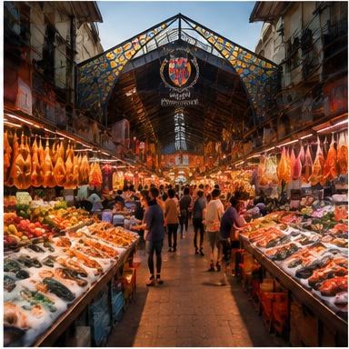 Culinary travel in Barcelona, Spain