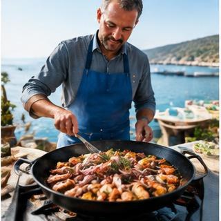 Seafood cooking