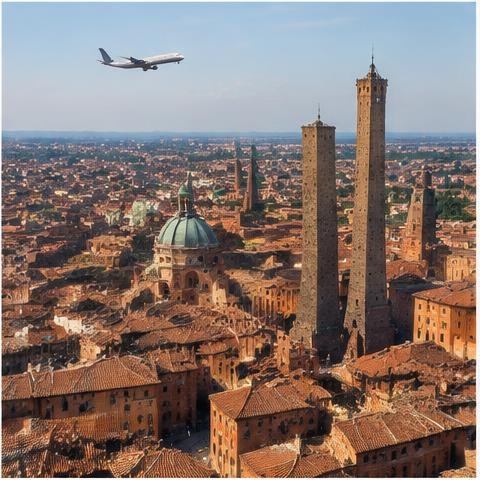 Flights to Bologna, Italy