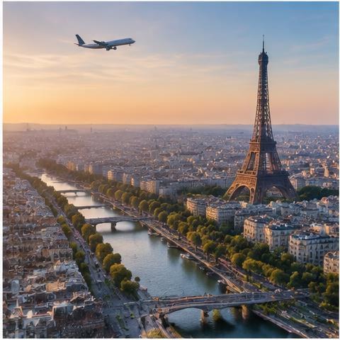 Flights to Paris, France