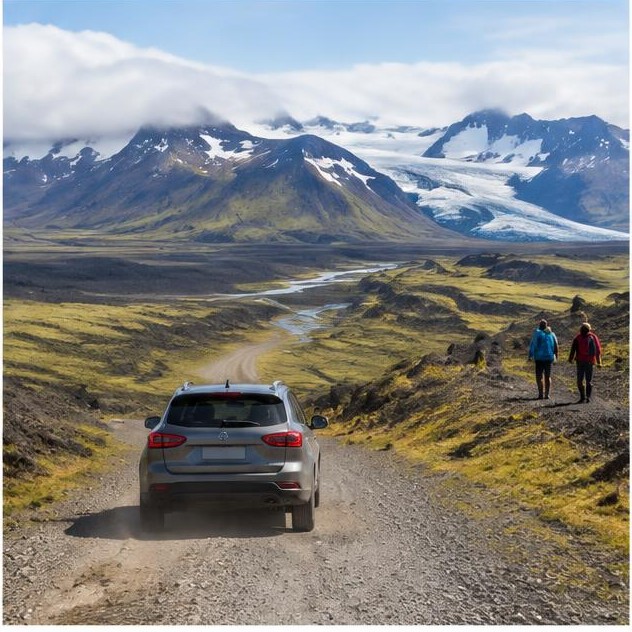 Iceland hiking regions