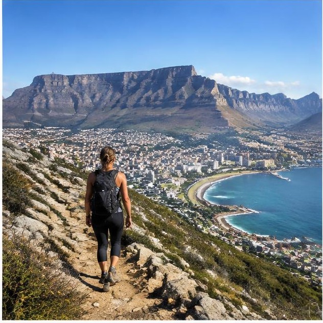 Hiking travel in Cape Town, South Africa