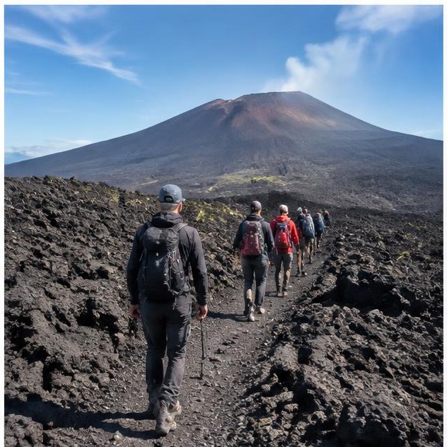 Volcano hikes