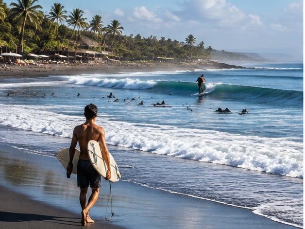 Surf travel in Bali / Canggu, Indonesia