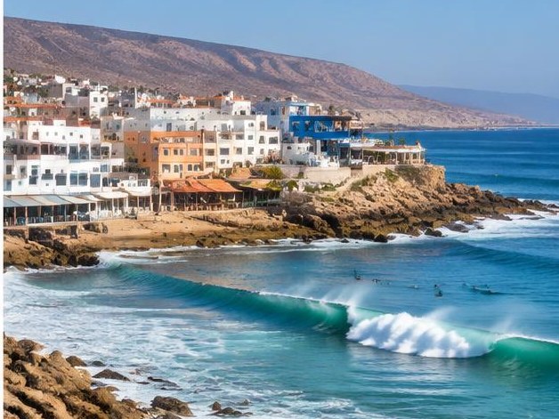 Surf travel in Taghazout, Morocco