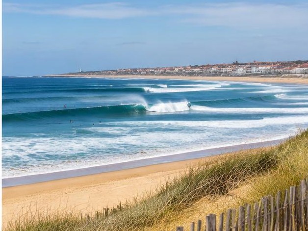 Surf travel in Hossegor, France