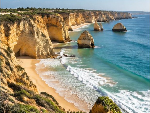 Surf travel in Algarve, Portugal